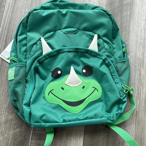 NWT Firefly! Outdoor Gear Chip the Dinosaur Kid's Backpack green 15 Liters unise - Picture 11 of 11